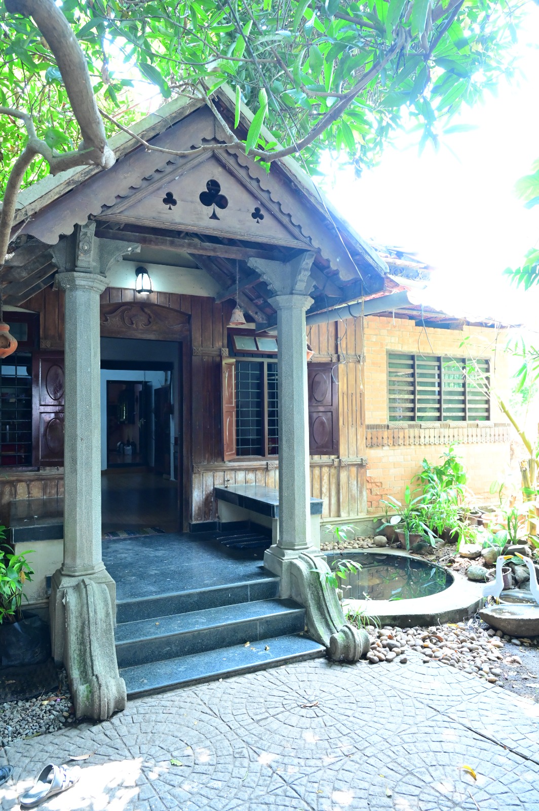 Heritage doorway of Krishna Vilas